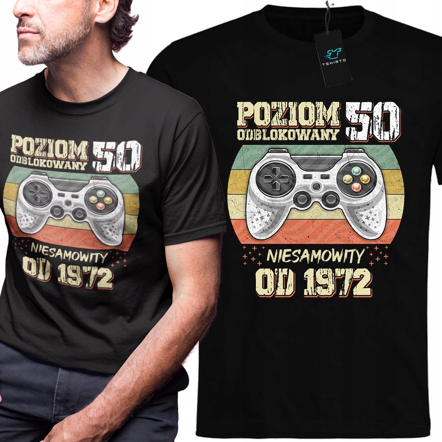 

Koszulka Męska na 50 urodziny XL