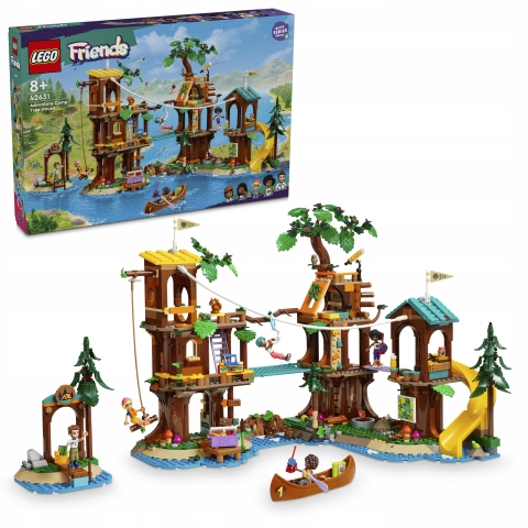 Lego – Přátelé – Domek Na Stromě Na Kempu – 42631