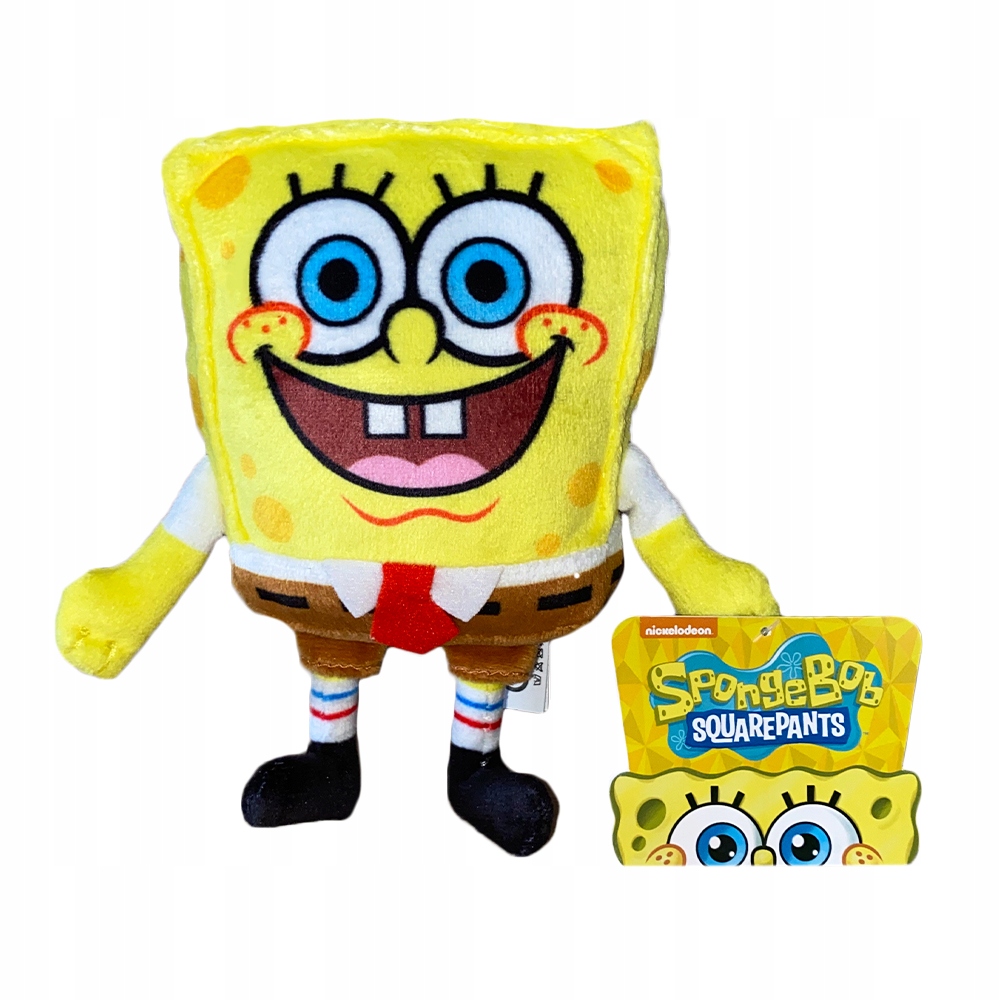 

Spongebob Kanciastoporty Pan Gąbka Maskotka 16CM