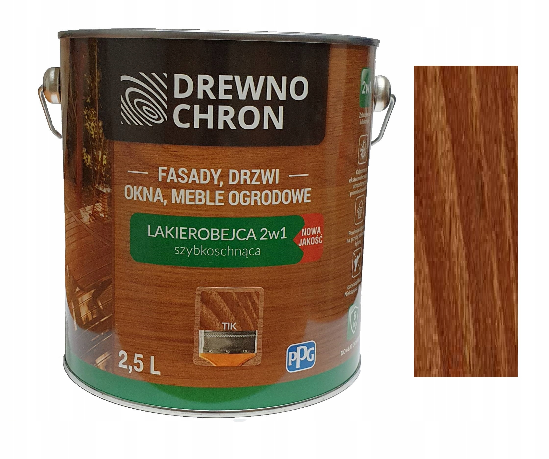 

Drewnochron Lakierobejca 2W1 Tik 2.5L