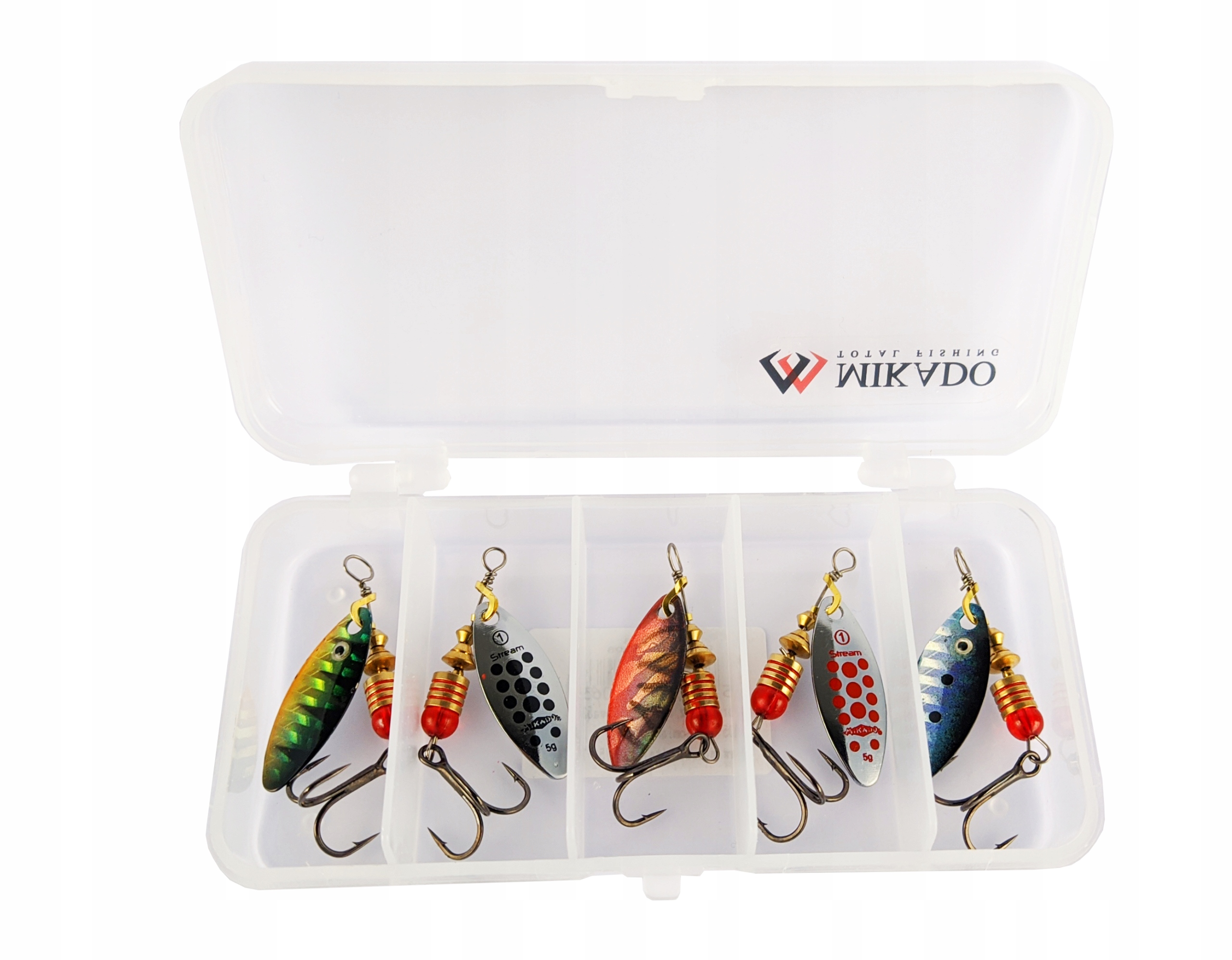 

Zestaw Błystek obrotowych Mikado Long Stream #1