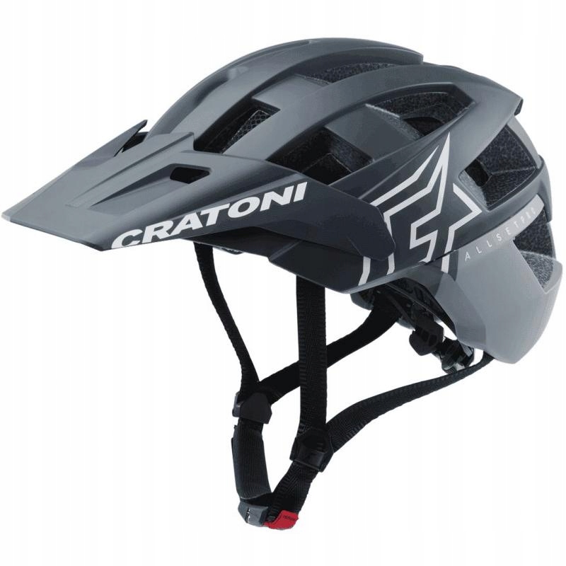 Cratoni Přilba AllSet Pro ocelová-modrá mat S-m (54-58 cm)