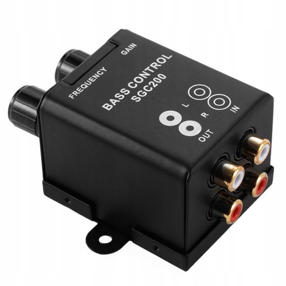 1 szt. TRWAŁY I PRAKTYCZNY WZMACNIACZ SAMOCHODOWY STEREO POZIOM WZMOCNIENIA GŁOŚNOŚĆ BASÓW AUDIO Producent inny