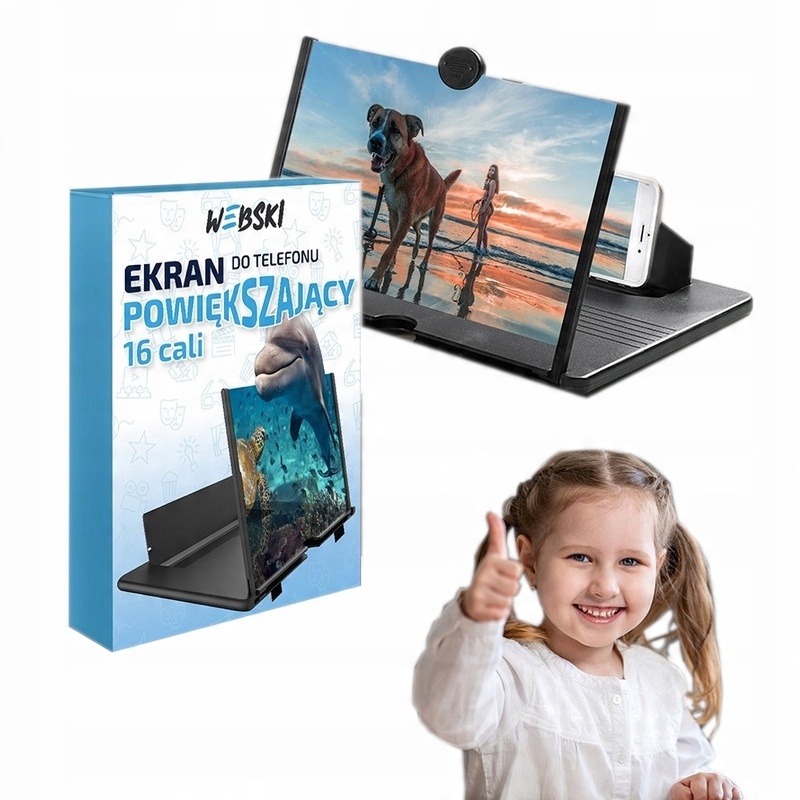 

Uchwyt Powiększający do Czytania z Telefonu/E-book