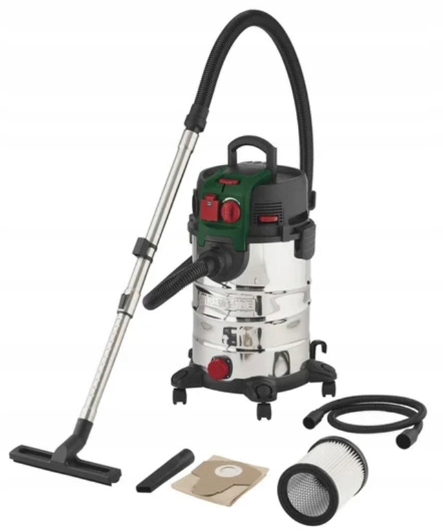 Odkurzacz do pracy na sucho/mokro Parkside Pwd 30 C1 1500 W, 30 l