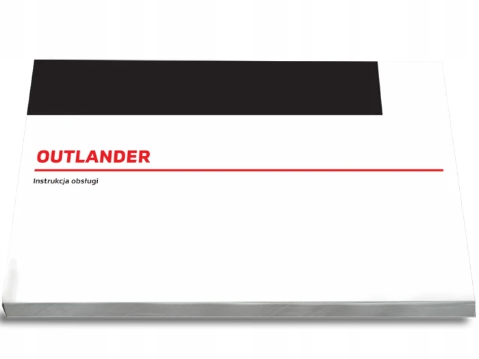 Mitsubishi Outlander 2018-22 Instrukcja Obsługi
