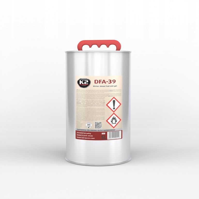 K2 DFA 39 dodatek do diesla depresator 5l Packaging Volume 5000 ml