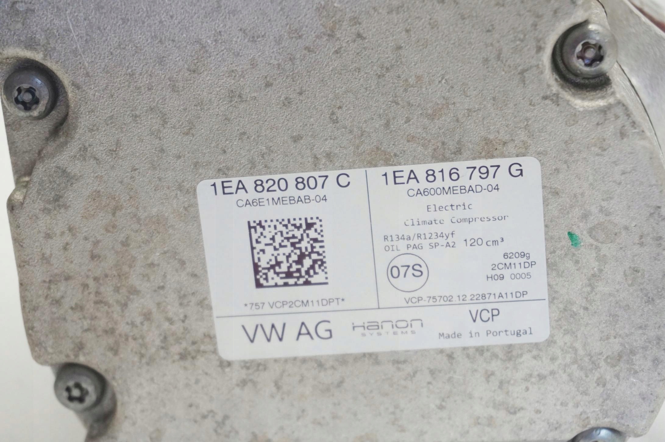 компрессор кондиционера vw ID4 ID5 id.4.5 1EA820807C 1EA816797G