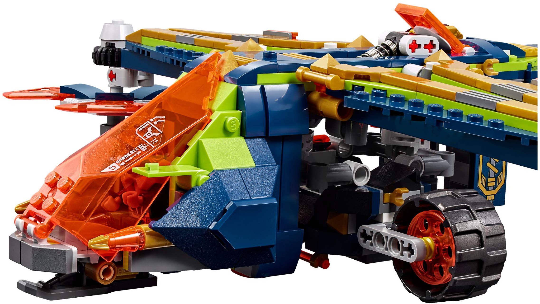 LEGO Nexo Knights 72005 Aarona Liczba elementów 569 szt.