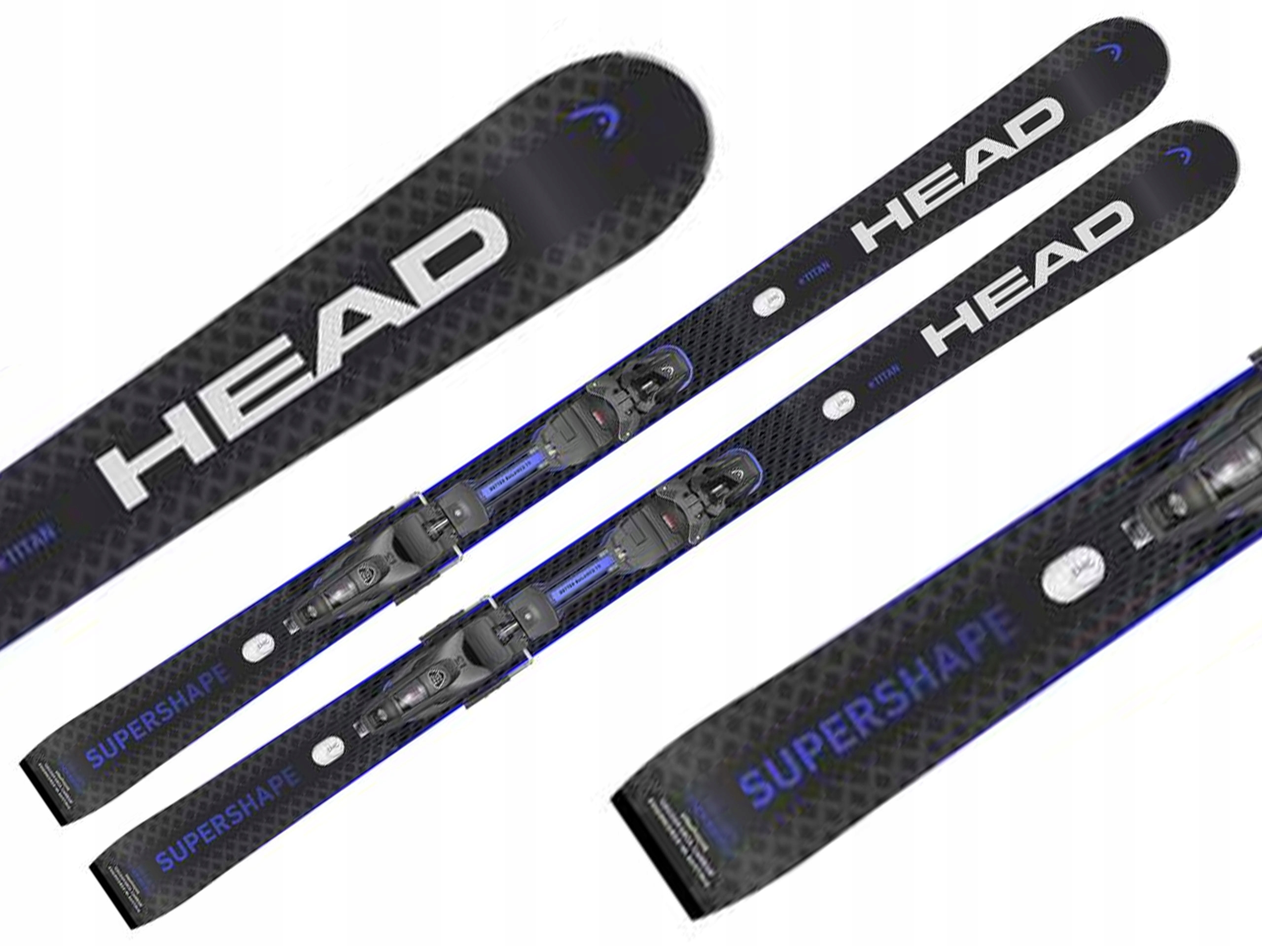 Narty Head Supershape e-Titan wiązania Protector Pr 13 Gw 170cm