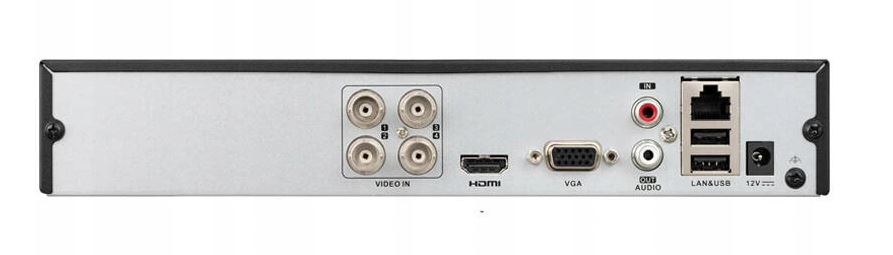 HIKVISION REJESTRATOR 4 kanałowy do 4Mpx 1xHDD TVI Model DVR-4CH-2MP
