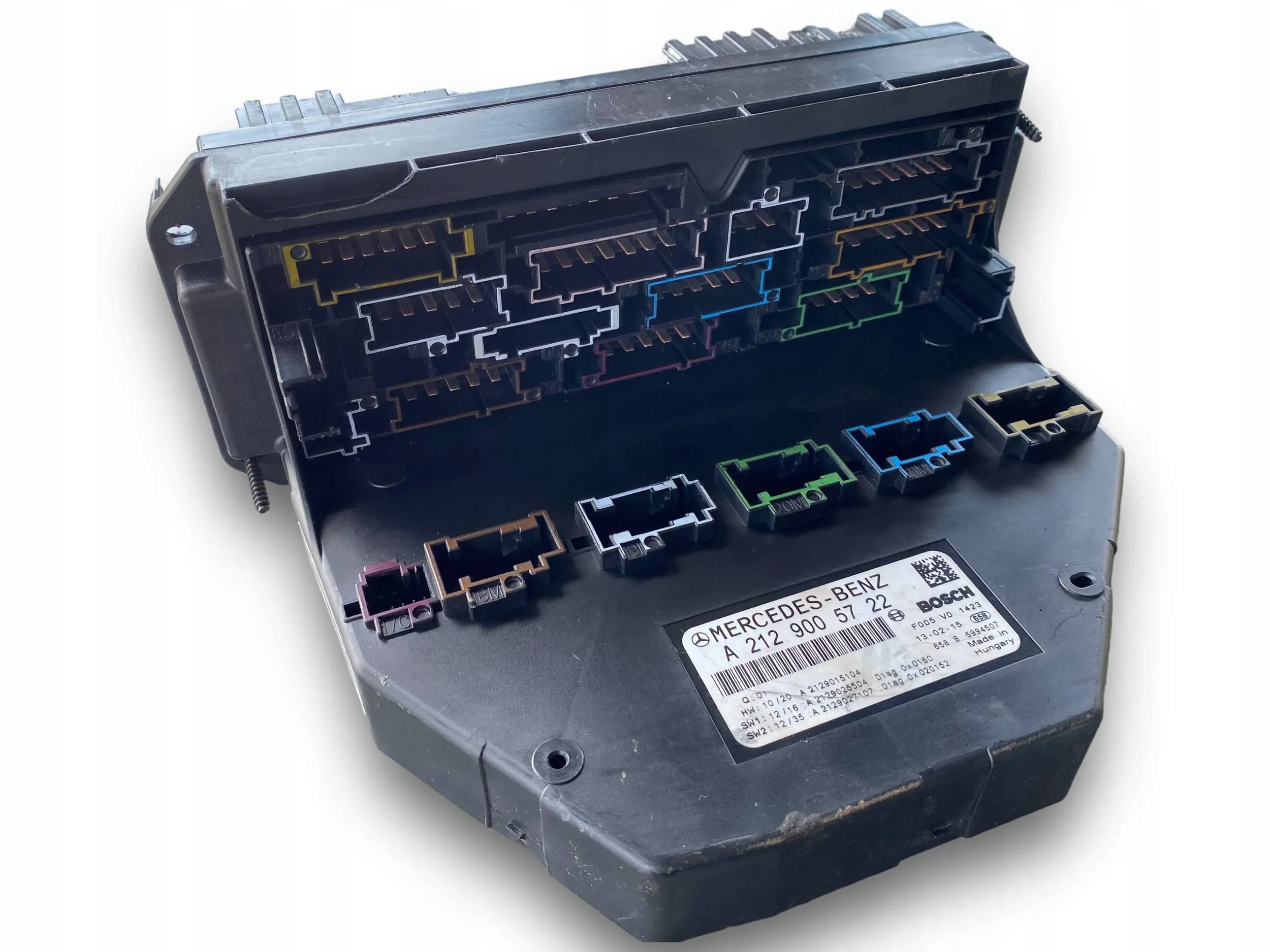 MERCEDES 212 E KLASA Module SAM Module fusibles DO NAPRAWY 2129005722