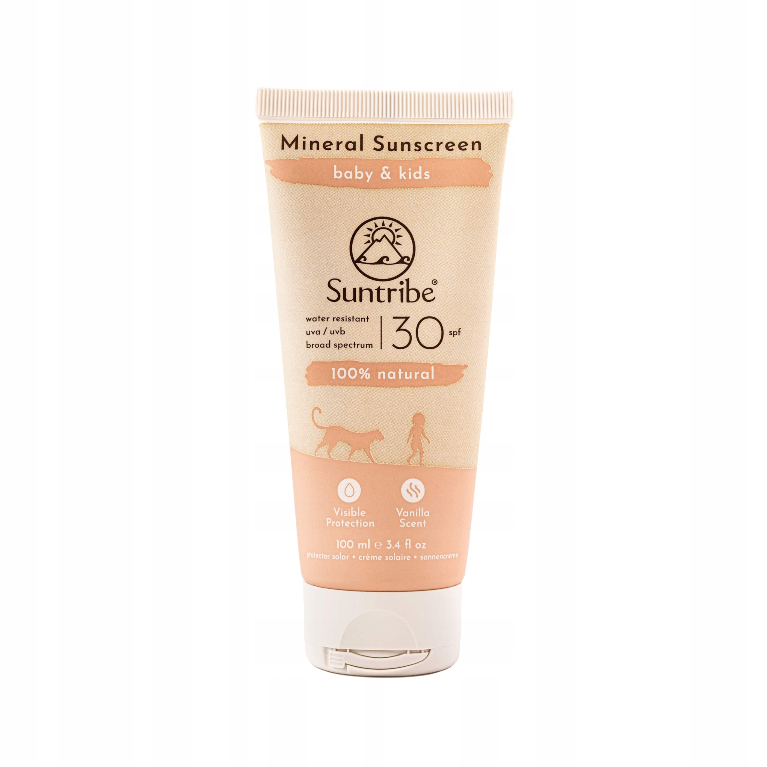 Suntribe Opalovací krém pro děti Spf 30 vanilka 100 ml