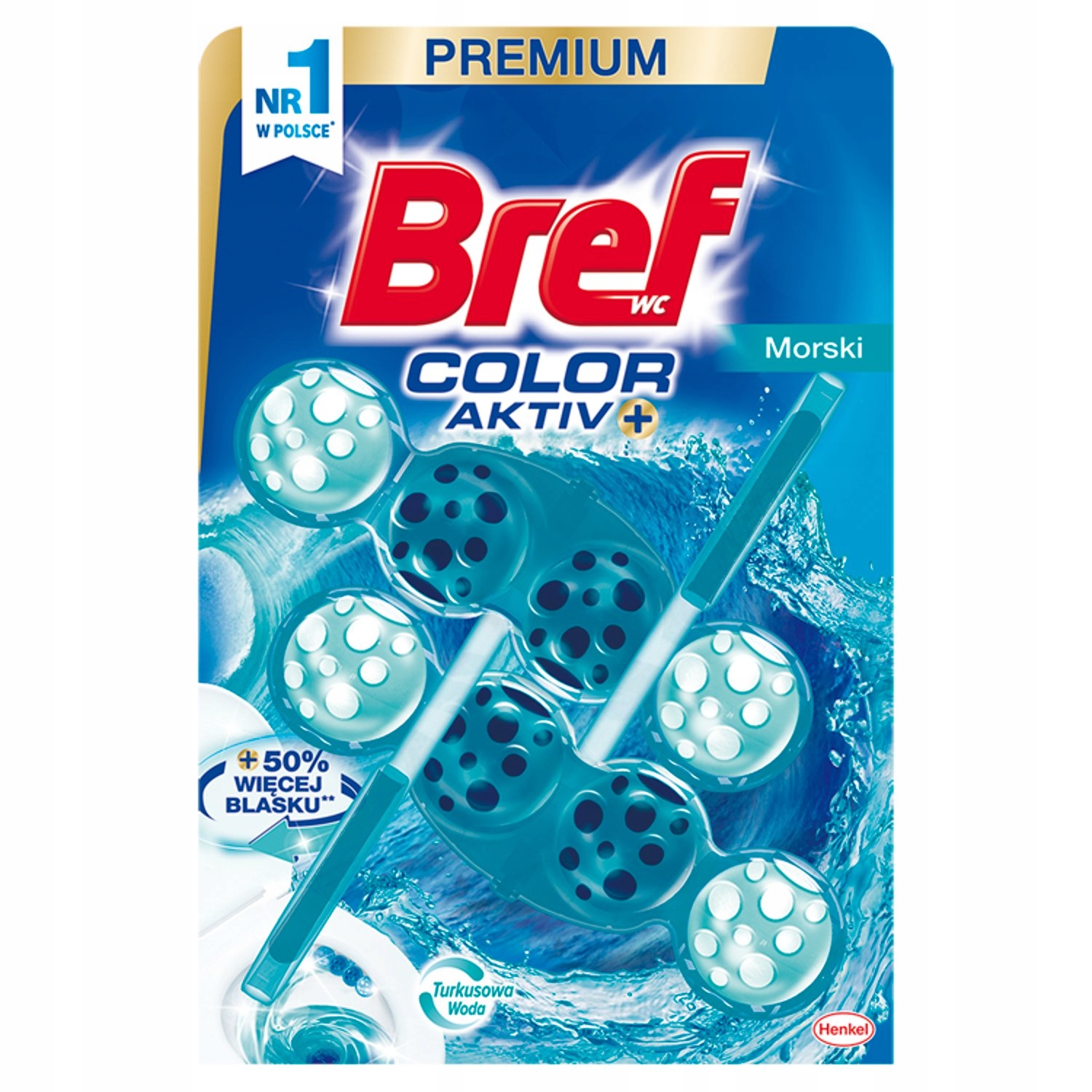 

Bref Wc Active Zawieszka Toaletowa Morski 100 g