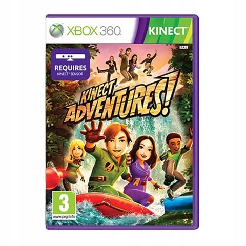 KINECT ADVENTURES XBOX 360 PO POLSKU DLA DZIECI KINECT