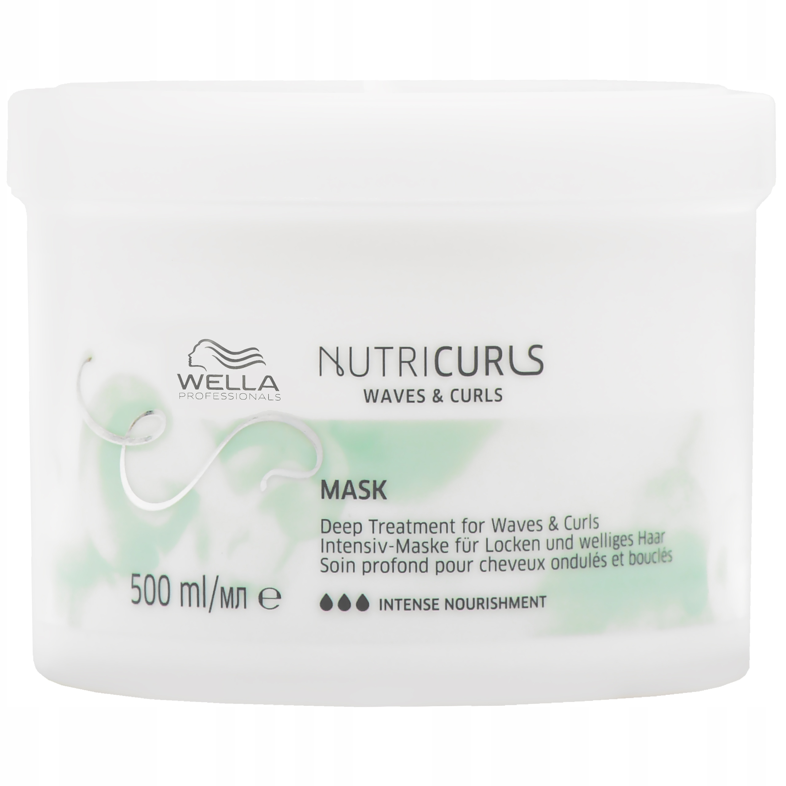 Profesionální maska Wella Nutricurls 500 ml pro kudrnaté vlasy, pružnost a lesk