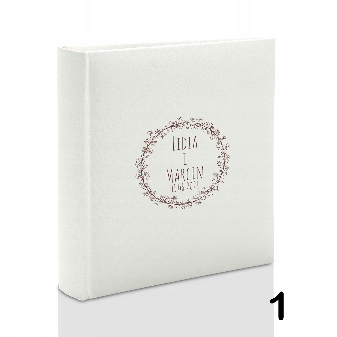 PERSONALIZOWANY ALBUM WSUWANY ŚLUB 200 ZDJĘĆ 10X15 Kod producenta Poldom 1015200