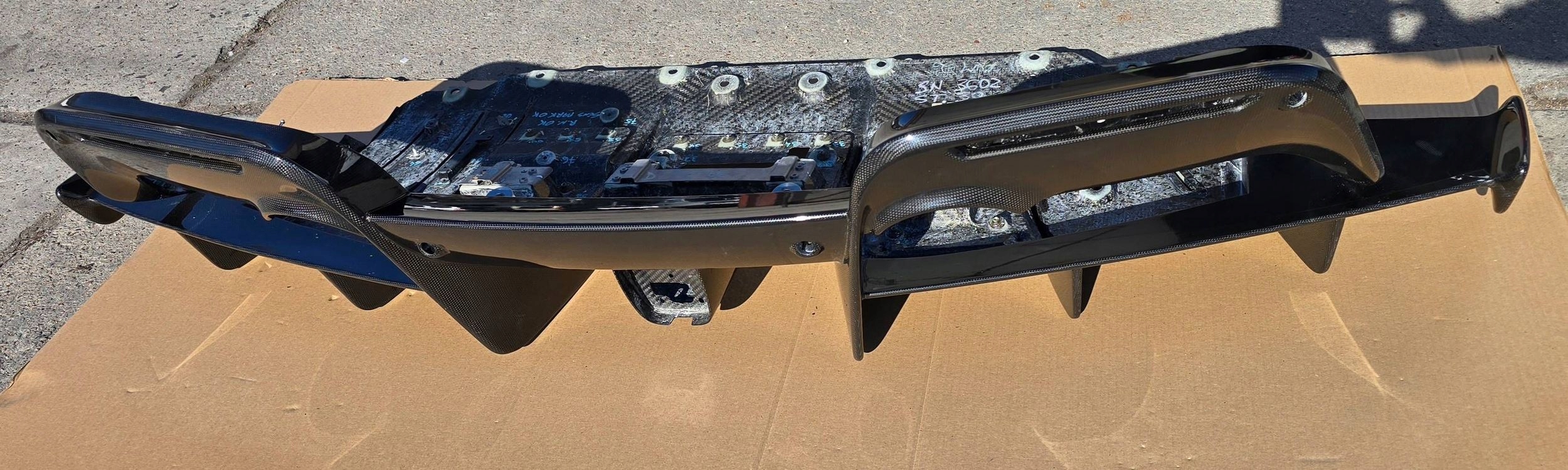 Ferrari 488 Pista bumper rear carbon