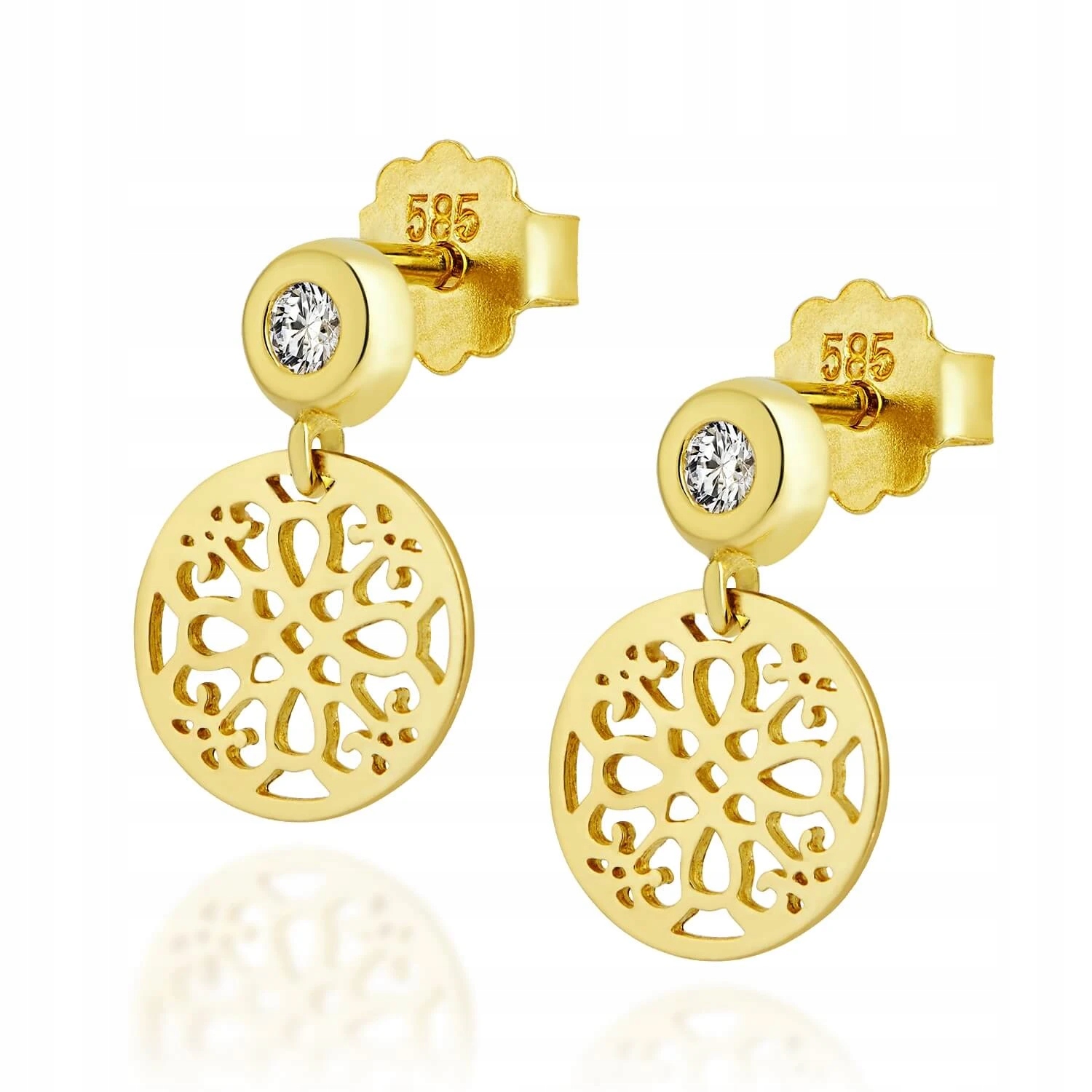 Zlaté náušnice Maroko 3.2428s1