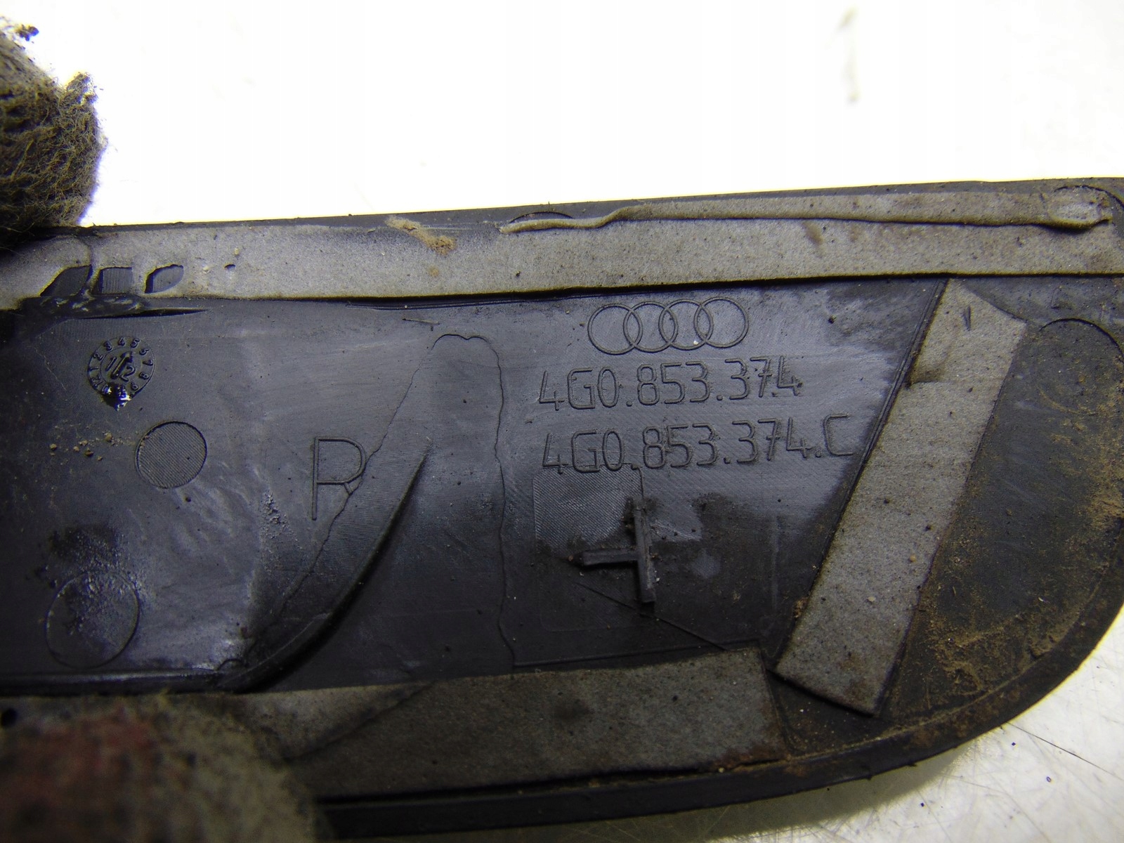moulding cap right front AUDI A6 C7 4G0853374G