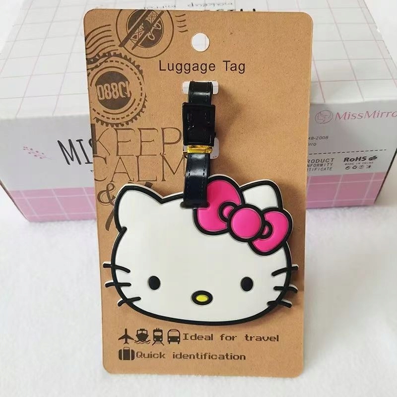 Zawieszka Przypinka Adresówka Tag do walizki plecaka torby Hello Kitty
