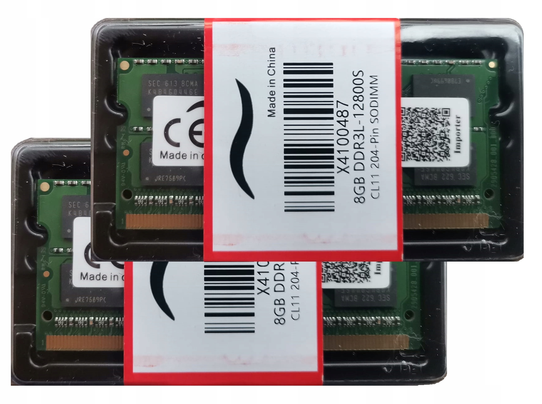 paměť Ram DDR3L 16GB (2*8GB) 1,35V pro notebook, čipy Samsung