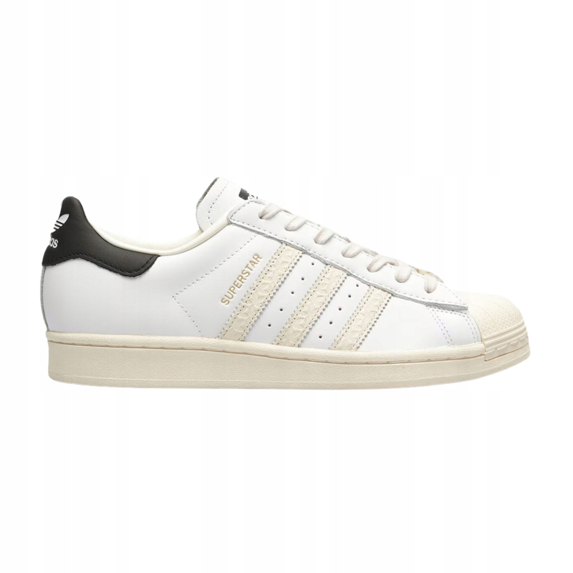 Pánské Sportovní Boty Adidas Superstar Tenisky z módní kůže bílé 43 1/3