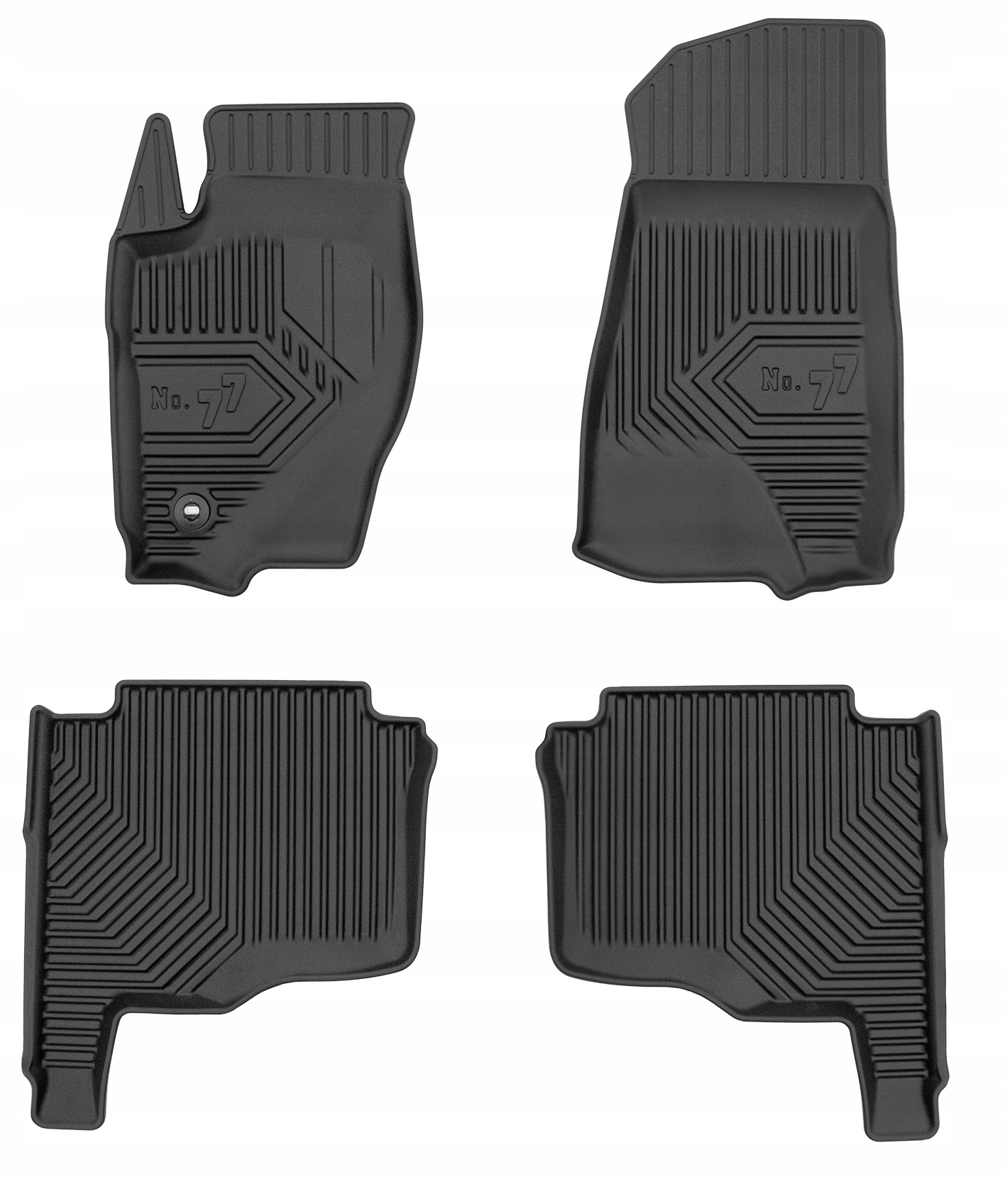 Jeep Grand Cherokee 3 2004-2010 Koberečky Stěrače Gumové Korýtka 77
