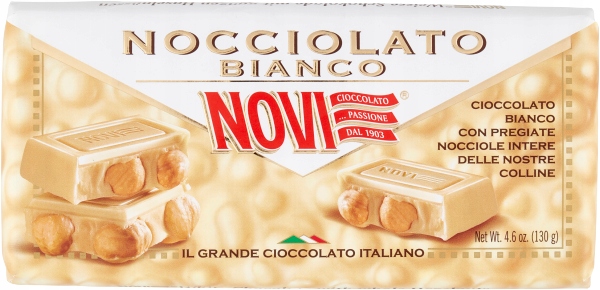 Levně 3x Cioccolato Nocciolalto Bianco 130g balení Novi