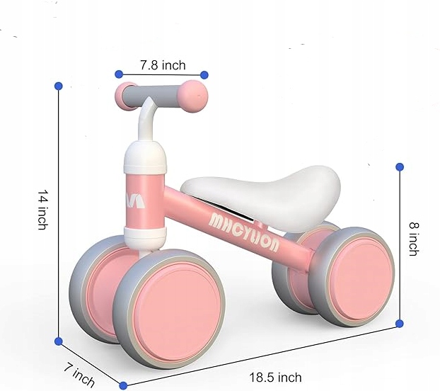 Biegowy rowerek dziecięcy Mhcylion 10-24m Pierwszy Rower