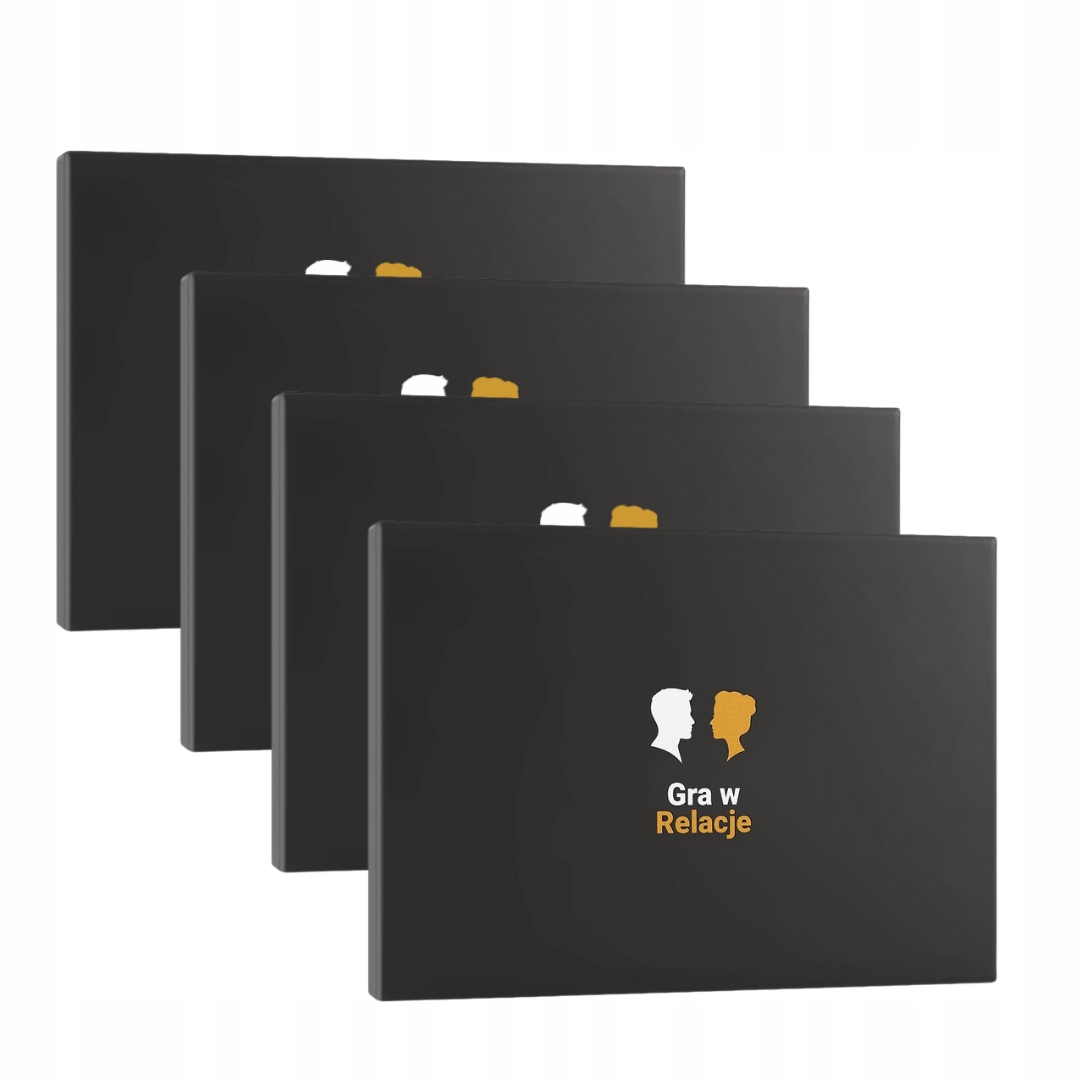 Idealne Prezenty Zestaw 4 Gier "Gra w Relację" Dla Par, Małżeństw