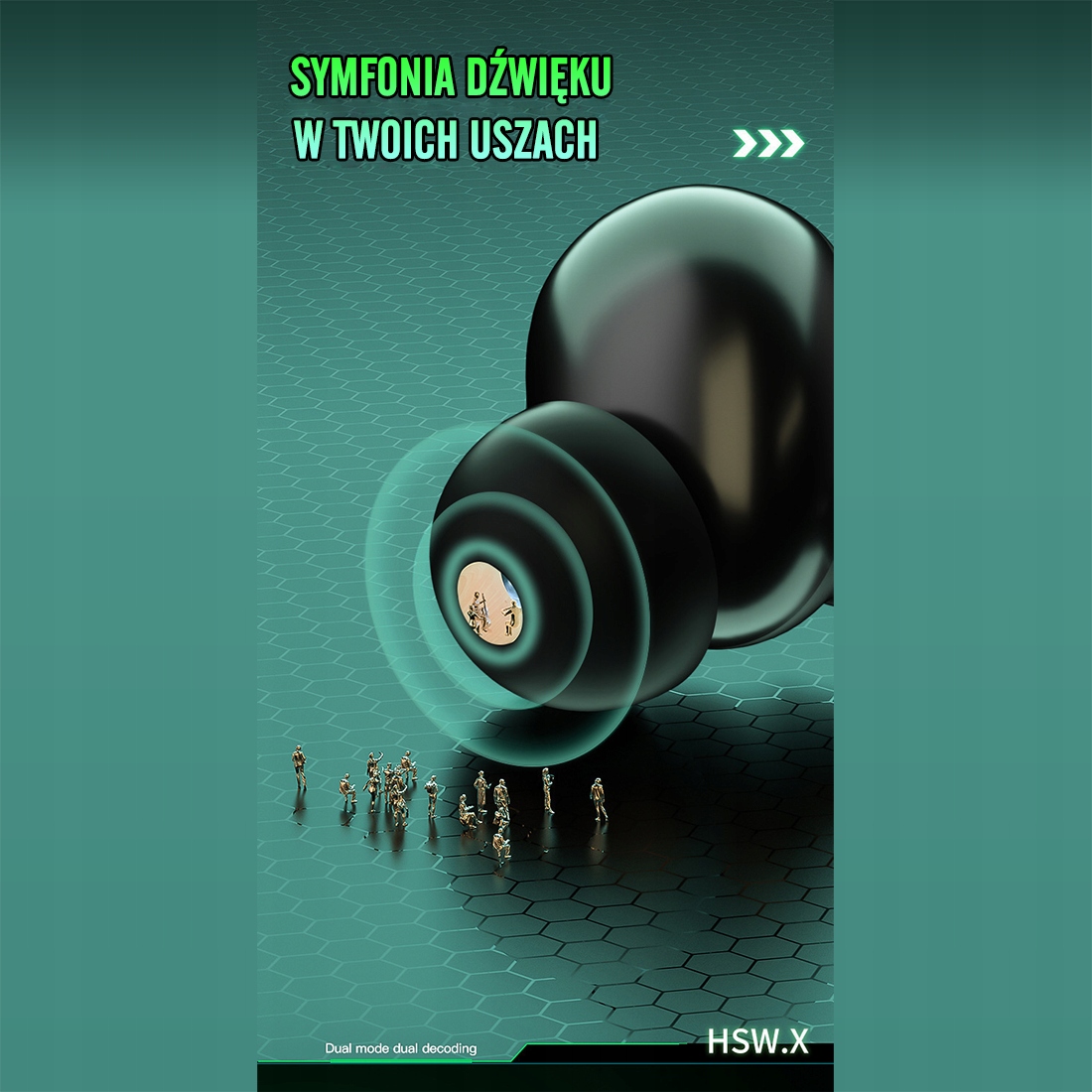 Słuchawki X15 PRO GAME SPORT BEZPRZEWODOWE SŁUCHAWKI BLUETOOTH 5.2 EAN (GTIN) 5901560233868