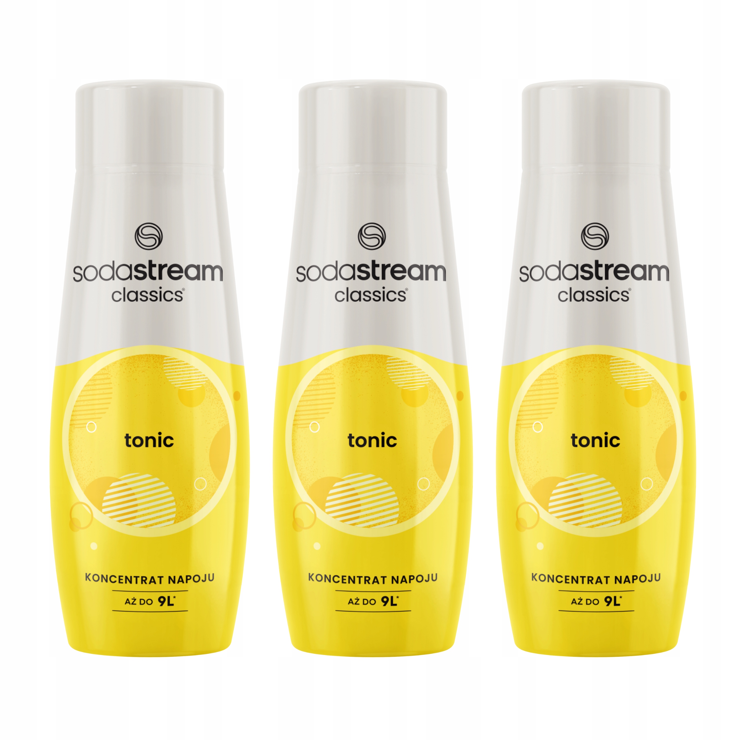 Levně 3x Tonic SodaStream Sirup do saturátoru Koncentrát Tonikum do vody 440 ml