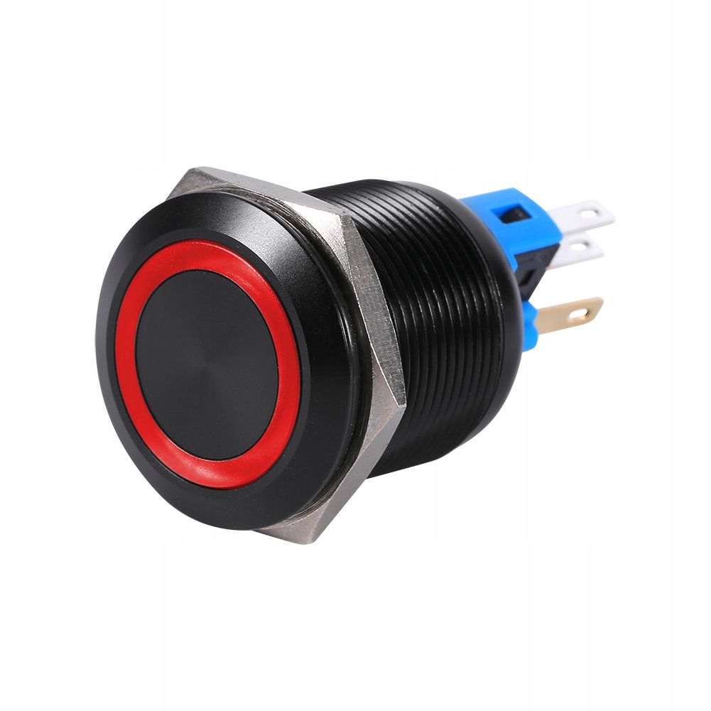 Przycisk, Włącznik Zatrzaskowy On/off Led 12V -24V 22mm