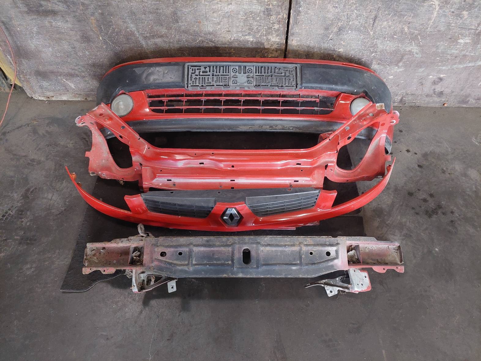 support panel for radiators + bumper RENAULT KANGOO and FL 0719