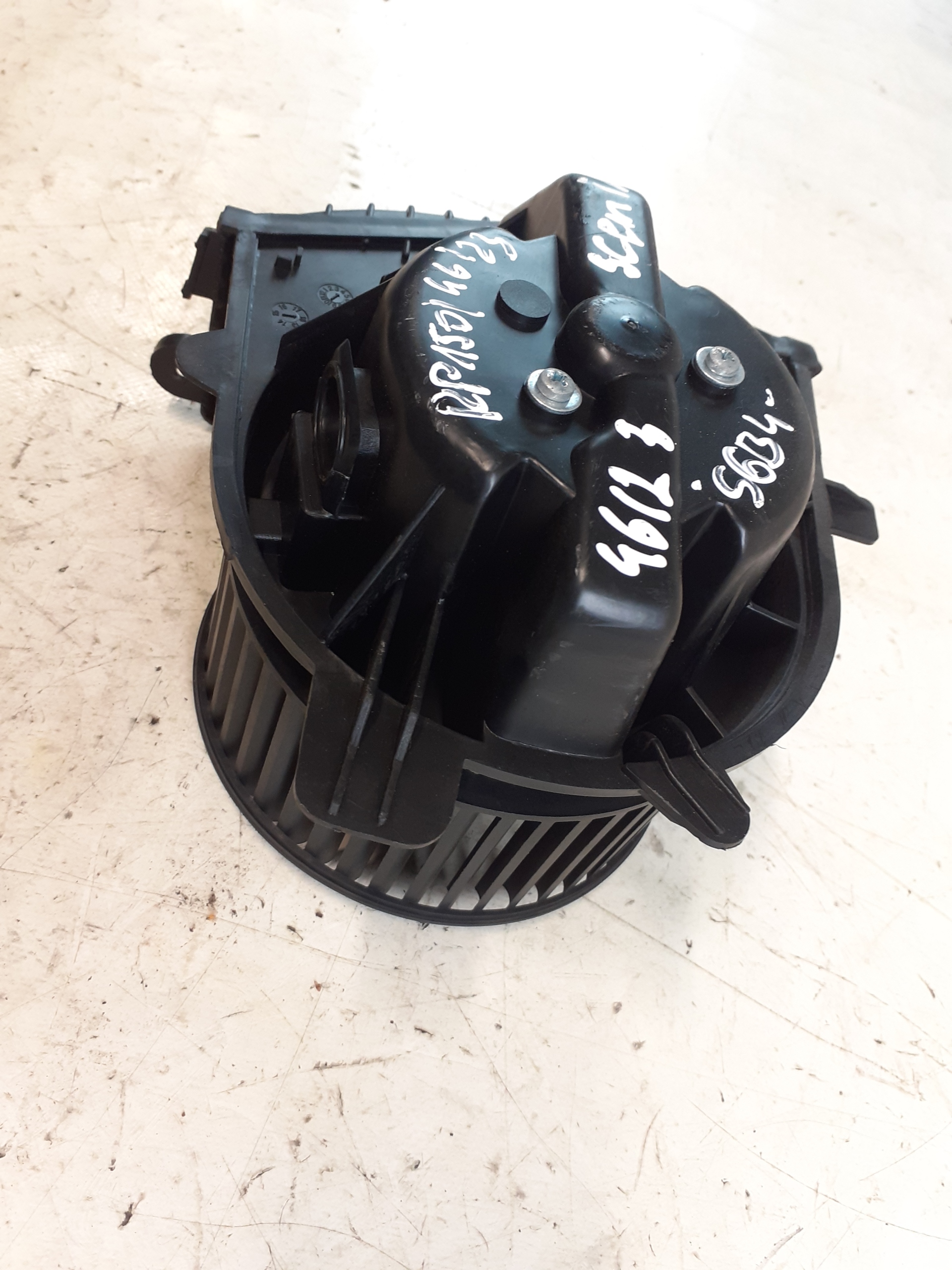 heating air conditioning devices RENAULT SCENIC II