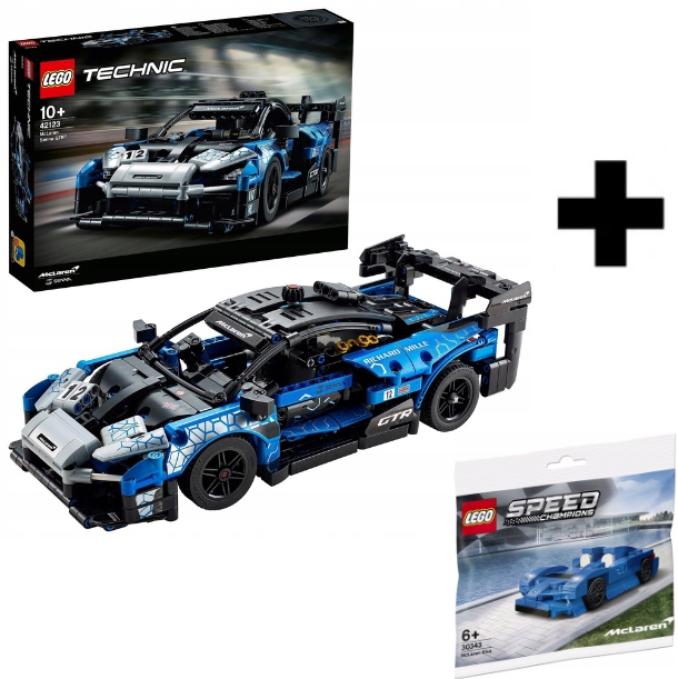 Sada Lego Technic McLaren Senna Gtr 42123 Dárková Sada Lego 30343