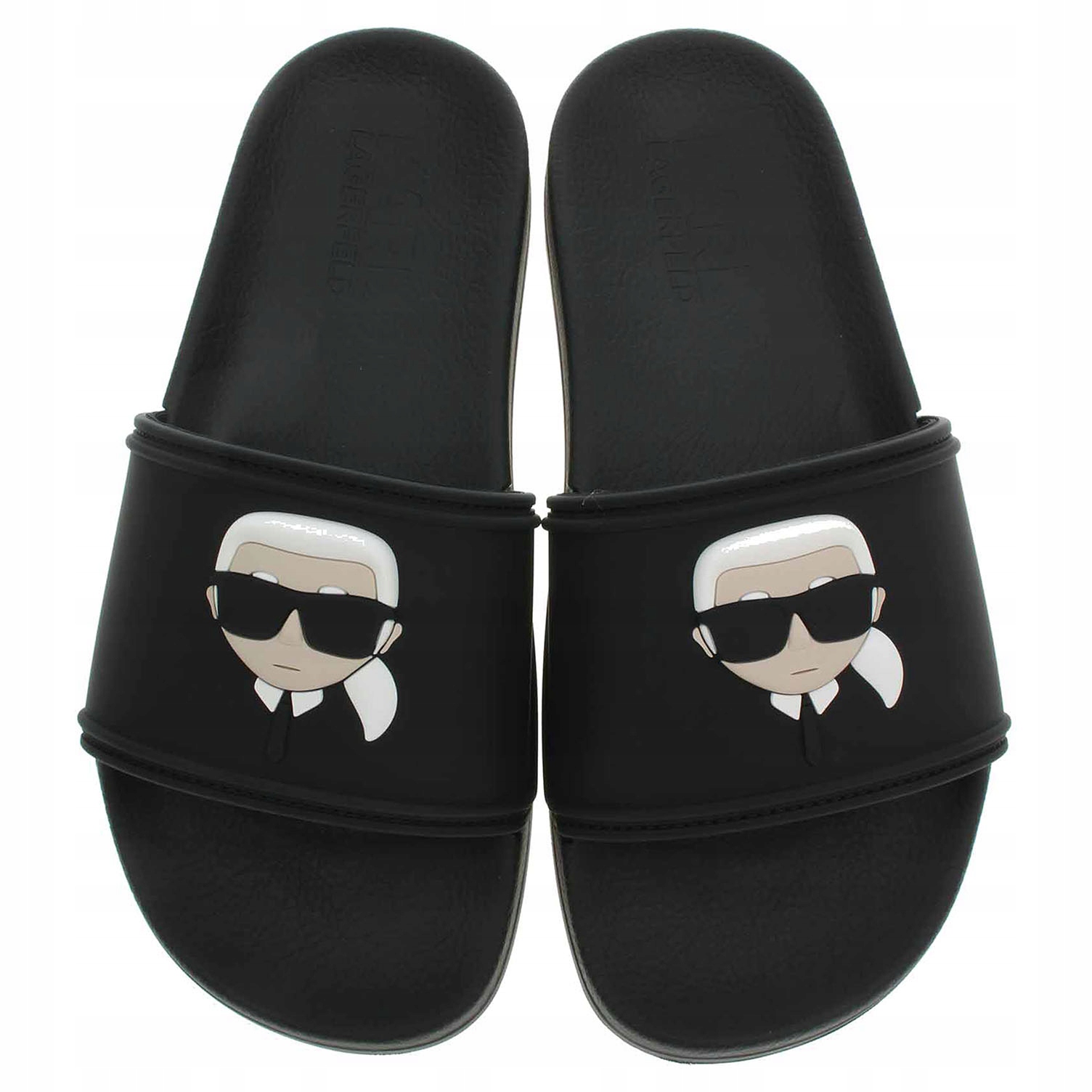 Karl Lagerfeld dámské plážové KL80905A V00 Black Rubber 38