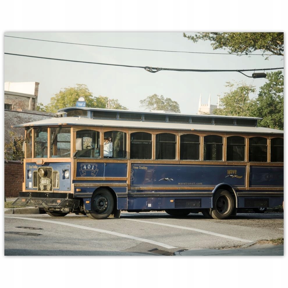 

Plakat 50x40 Zabytkowy Trolleybus