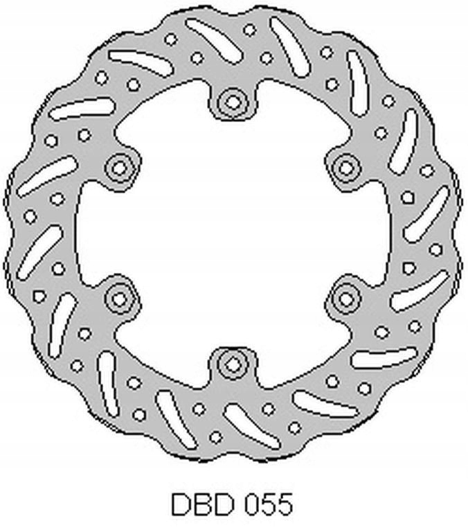 Brzdový Kotúč Zadný Gas-gas 125/200/250/300/450 95-21, (220X108,2X4MM)