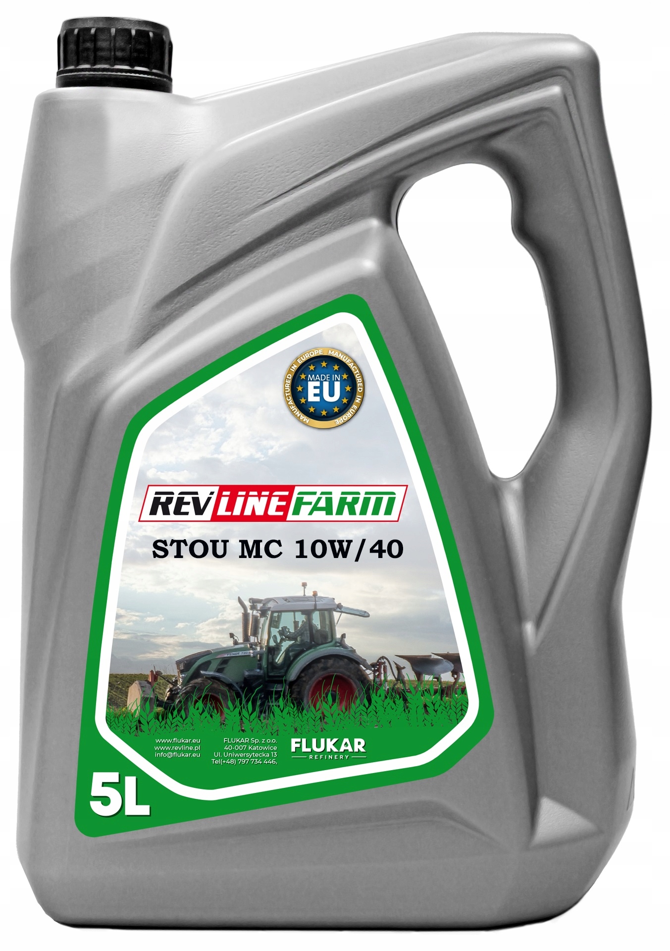 Revline Farm Stou MC 10W40 5L Motorový olej pre poľnohospodárske stroje.