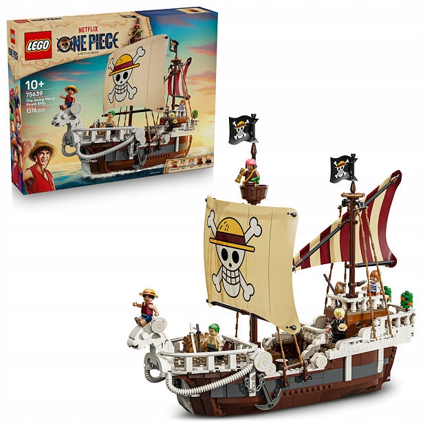 Lego One Piece 75639 Pirátská loď Plovoucí Merry