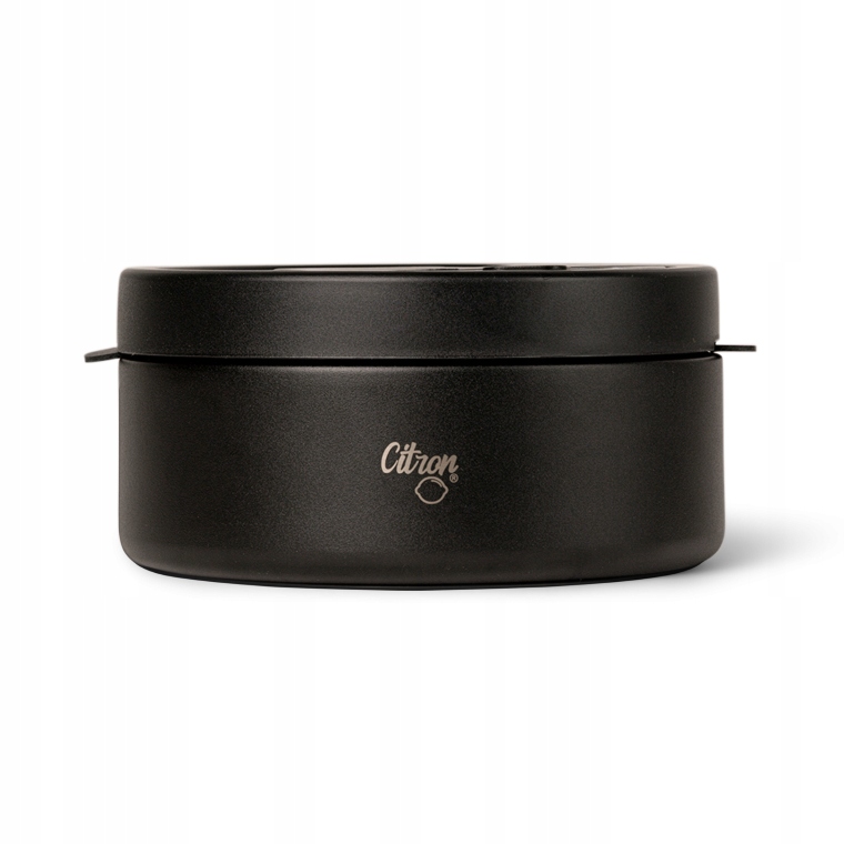 Citron Termos Obiadowy z Podziałką 400ml Black