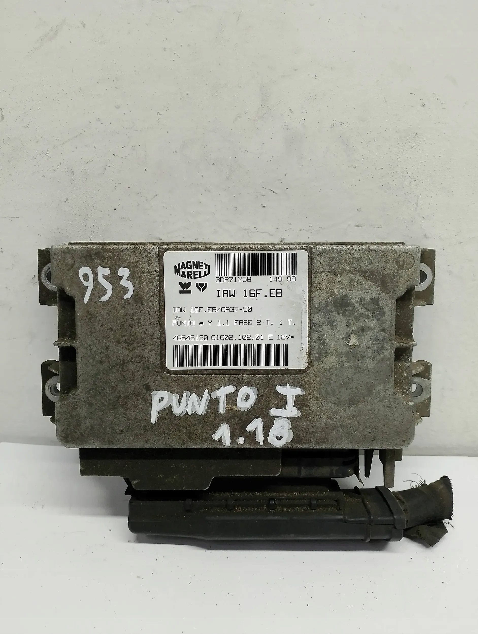 computer Centralina Motore FIAT PUNTO 1 e 1.1B 46545150