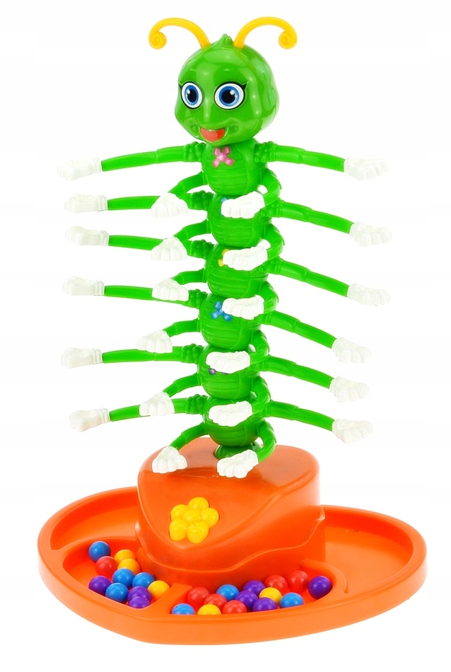 GRA TAŃCZĄCA STONOGA SHAKING WIGGLE GĄSIENICA Materiał plastik