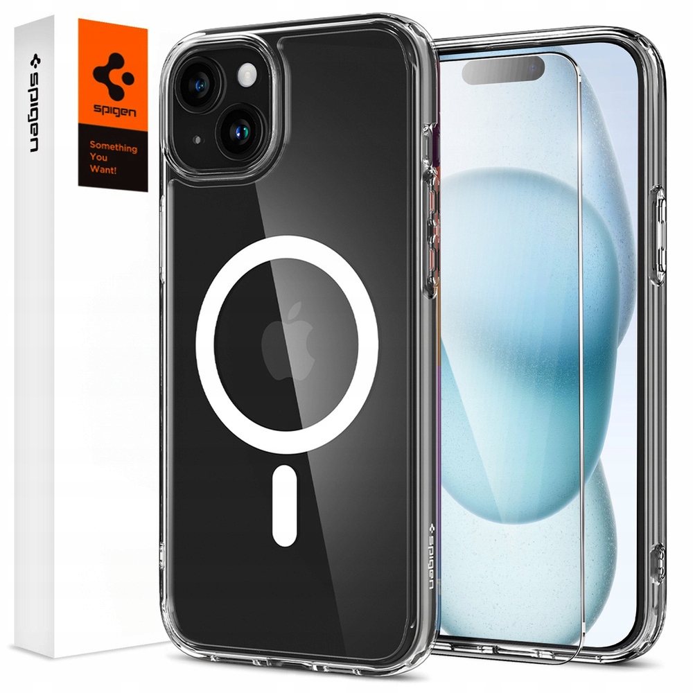 Pouzdro Spigen pro iPhone 15 s MagSafe Kryt , Zadní Kryt Uh Mag Sklo na displej