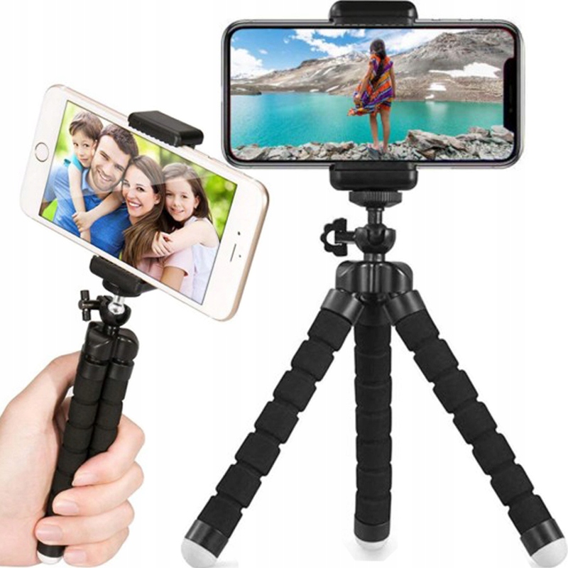 

Elastyczny Uchwyt Na Telefon Selfie Statyw Tripod
