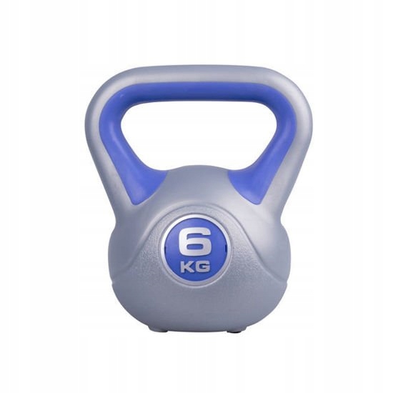 

Hantla Kettlebell Winylowa Cement+powłoka 6KG