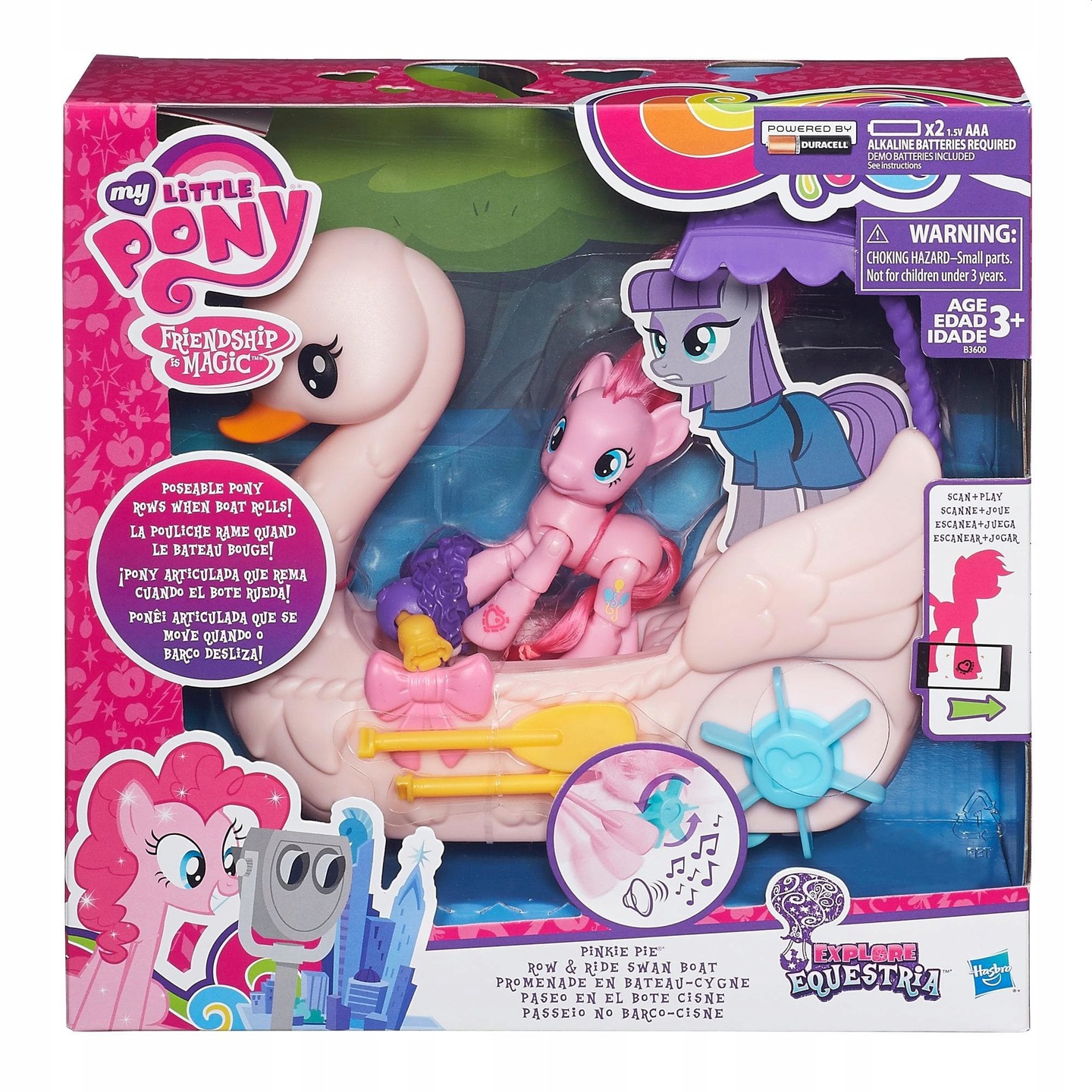 

Hasbro My Little Pony Łabędzia Łódka Pinkie B3600