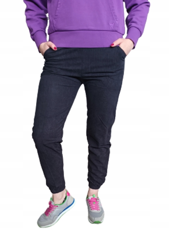 SPODNIE DRESOWE PRĄŻKOWANE DAMSKIE 6XL/7XL Marka inna